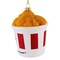 Cody Foster 3.75 In Bucket Of Chicken Christmas Tree Ornament , Christmas Decor Chicken Legs Crispy